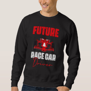 Sweatshirt Futur Pilote De Voiture De Course Auto Racing Pour