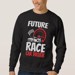 Sweatshirt Futur Pilote De Voiture De Course Enfants Hommes F