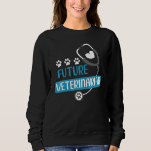 Sweatshirt Futur Vétérinaire Trousse de costume vétérinaire H