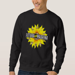 Sweatshirt Futura Madrina Espagne Grossesse Faire-part Godm