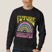 Sweatshirt Future Barrister Bright Retro Rainbow Barristers T (Devant)