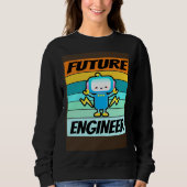 Sweatshirt Future Engineer Shirt Boys Girls Software Engineer (Devant)