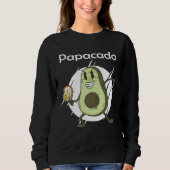Sweatshirt future father pregnancy Papacado  1 (Devant)