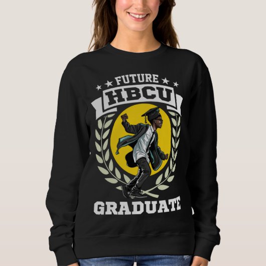 Sweatshirt Future HBCU Grad History Black College Youth Black (Devant)