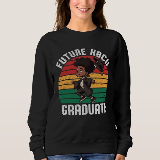 Sweatshirt Future HBCU Grad History Black College Youth Black (Devant)