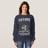 Sweatshirt Future RIPPLE Coin Millionaire - Est n'importe que (Devant entier)