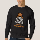 Sweatshirt Future Veterinarian  Fun Vet Student 2 (Devant)