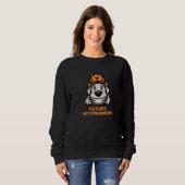 Sweatshirt Future Veterinarian Fun Vet Student 2 (Devant entier)