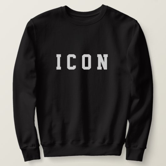 Sweatshirt [fuzzy]Icon (Design devant)