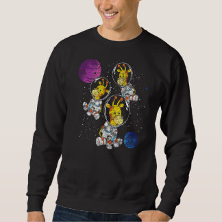 Sweatshirt Galaxie Animal Espace Extérieur Zoo Animal Astrona