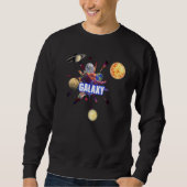 Sweatshirt Galaxie Planète spatiale Nerd Astro Universe (Devant)
