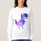 Sweatshirt Galaxy Chrome T-Rex (Devant)