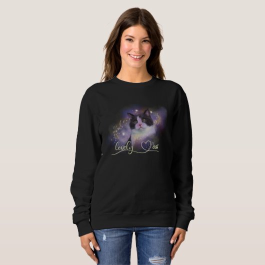 Sweatshirt Galaxy Lovely (Devant entier)