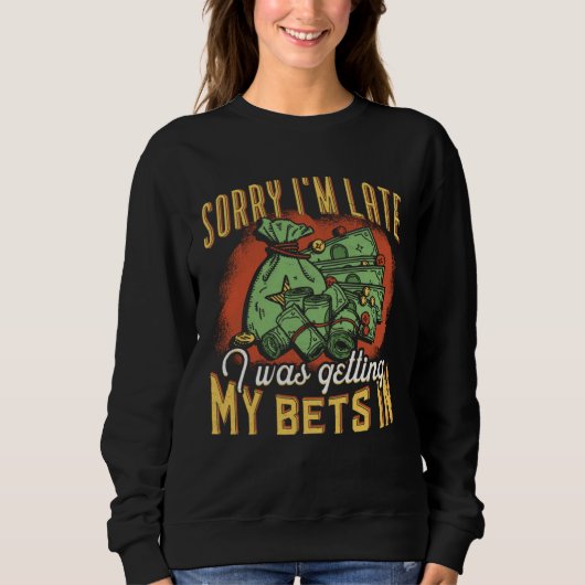 Sweatshirt Gamble gambling addiction casino gambling addict g (Devant)