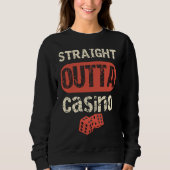 Sweatshirt Gambling  Poker Player Card Game Image (Devant)