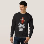 Sweatshirt Game Day Gnome  Football Game Celebration Women 2 (Devant entier)