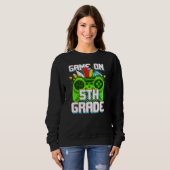Sweatshirt Game On 5th Grade Video Game Boys Back To School F (Devant entier)