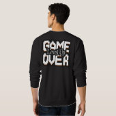 Sweatshirt Game Over, Level Up : Monde de jeu rétro pixelisé (Dos entier)