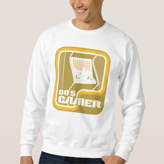 Sweatshirt Gamer des années 80 (Devant)