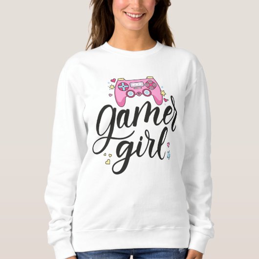 Sweatshirt Gamer fille (Devant)