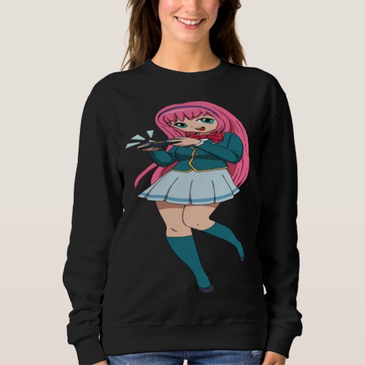 Sweatshirt Gamer Girl (Devant)