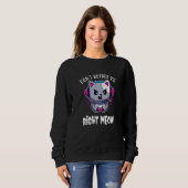 Sweatshirt Gaming Cat Cute Video Games Kitten Gamer (Devant entier)
