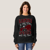 Sweatshirt Gamma Est Mon Nom Spoiling Est Mon Costume De Jeu (Devant entier)