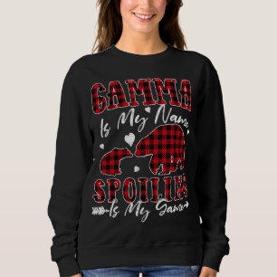 Sweatshirt Gamma Est Mon Nom Spoiling Est Mon Costume De Jeu