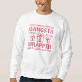 Sweatshirt Gangsta Wrapper (Devant)