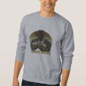 Sweatshirt Gangster comptant de l'argent (Devant)