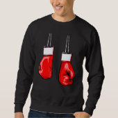 Sweatshirt Gants De Boxe cool Pour Boxer Combattez Hommes Fem (Devant)