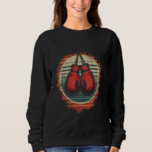 Sweatshirt Gants de Boxe Vintage (Devant)