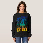 Sweatshirt Garçon de 4e année Premier jour de l'enseignant de (Devant entier)