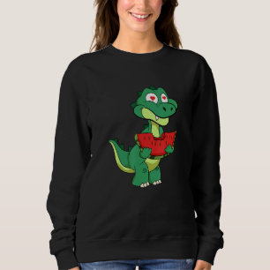 Sweatshirt Garçon de fruit tropical d'été de dinosaure Dino M