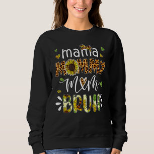 Sweatshirt Garçon Maman Vie Léopard Maman Maman Maman Maman M