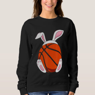 Sweatshirt Garçons Ados Hommes Joyeux Basketball de Pâques Bu