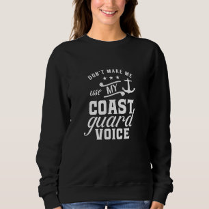 Sweatshirt Garde côtière Voice Coastie Marine côtière Secourt
