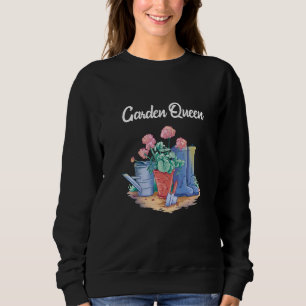 Sweatshirt Gardener Funny Waters Can Wellington Boots Garde