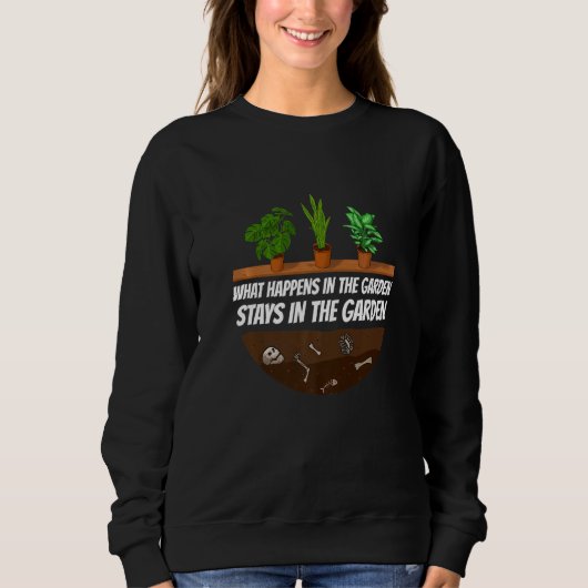 Sweatshirt Gardener  Gardening  3 (Devant)