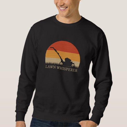 Sweatshirt Gardener - Whisperer de pelouse (Devant)