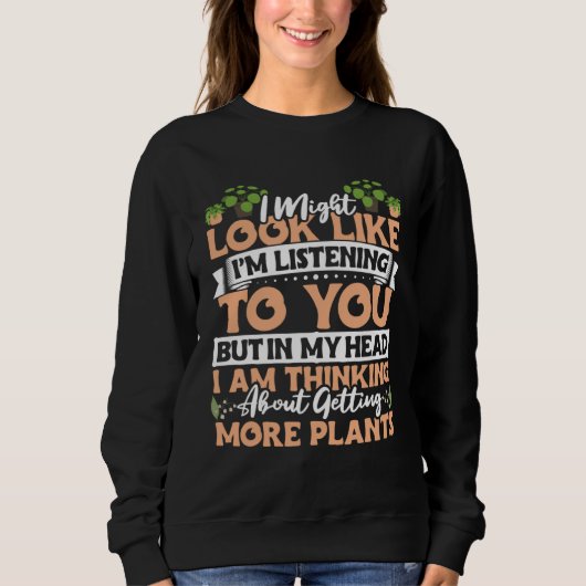 Sweatshirt Gardening Apparel Gardener for Landscaping  Women  (Devant)