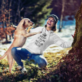 SWEATSHIRT GARDEZ LE CALME ET VOTRE TEXTE