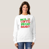 Sweatshirt Gardez ou concevez votre propre -Sweat Shirt (Devant entier)