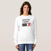 Sweatshirt Gardez ou concevez votre T-shirt (Devant entier)