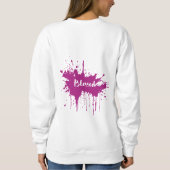 Sweatshirt Gardez votre calme, c'est le sweat-shirt de la sai (Dos)