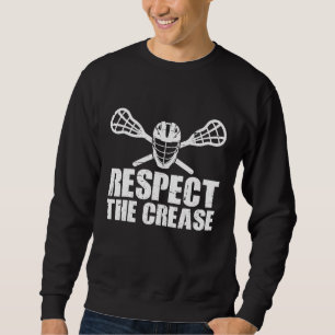 Sweatshirt Gardien de but de crosse Gardien de lax Joueur de
