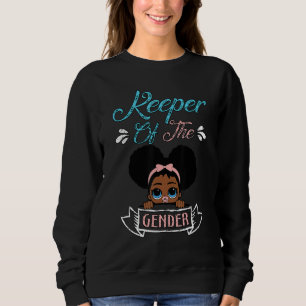 Sweatshirt Gardienne De La Fête De Pékin De Fille Bébée Afro 