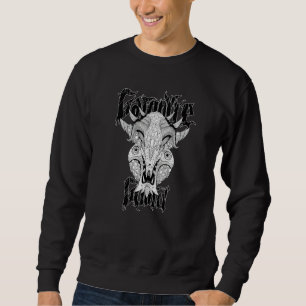 Sweatshirt gargouilles de style rétro vintage