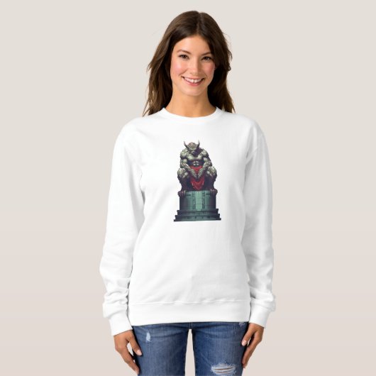 Sweatshirt Gargoyle Mythologique (Devant entier)