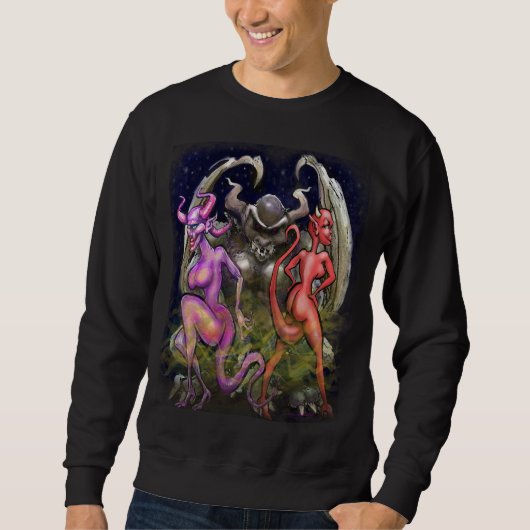 Sweatshirt Gargoyle n Fae foncé (Devant)